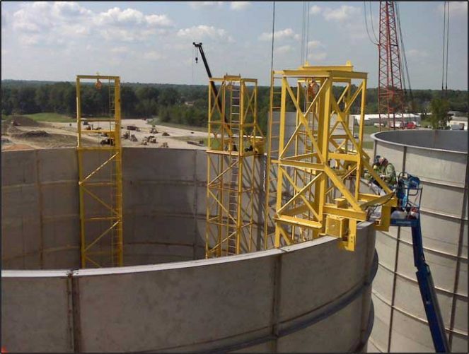 Construction work of field tanks & welding