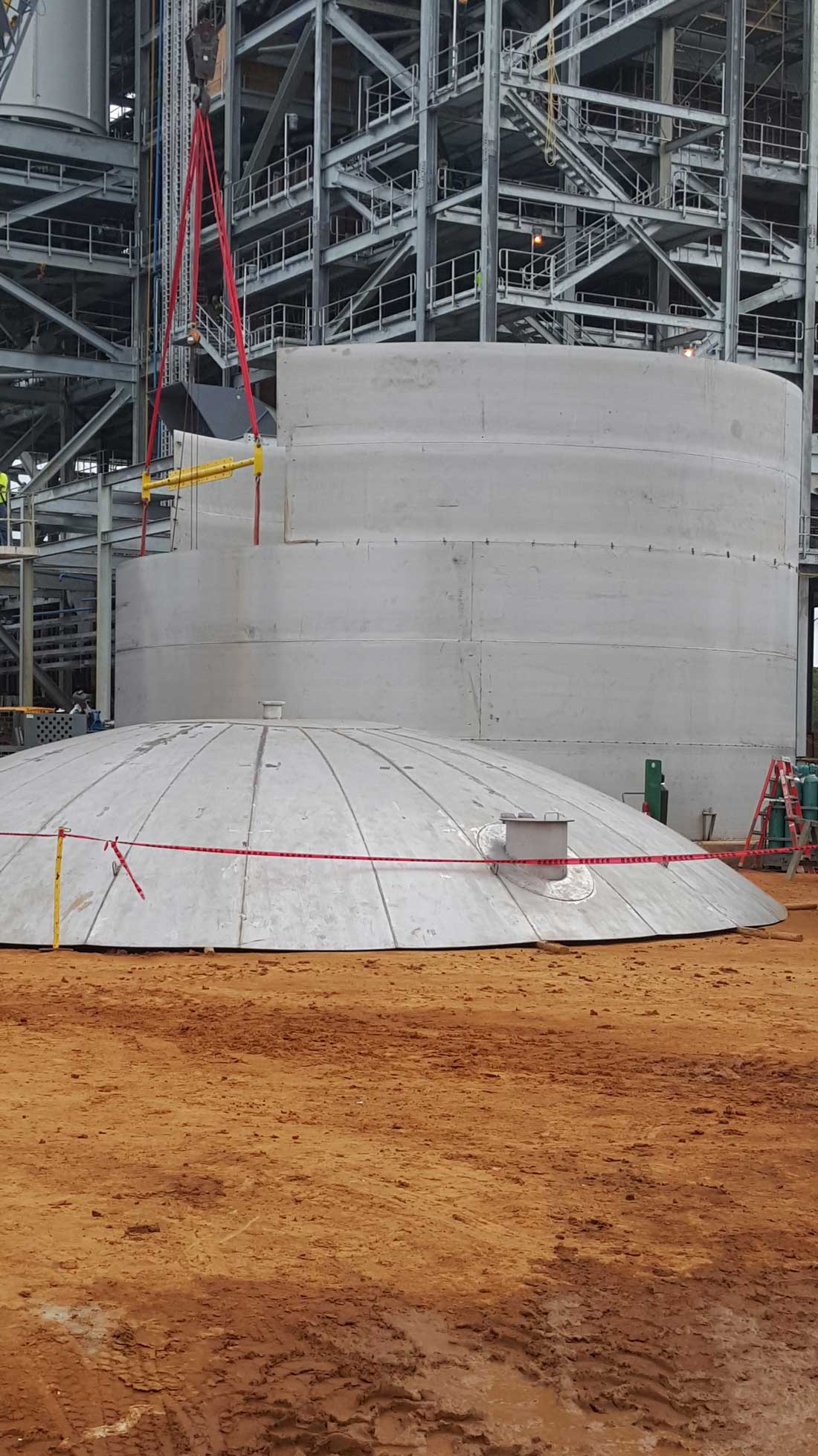 Construction work of field tanks & welding