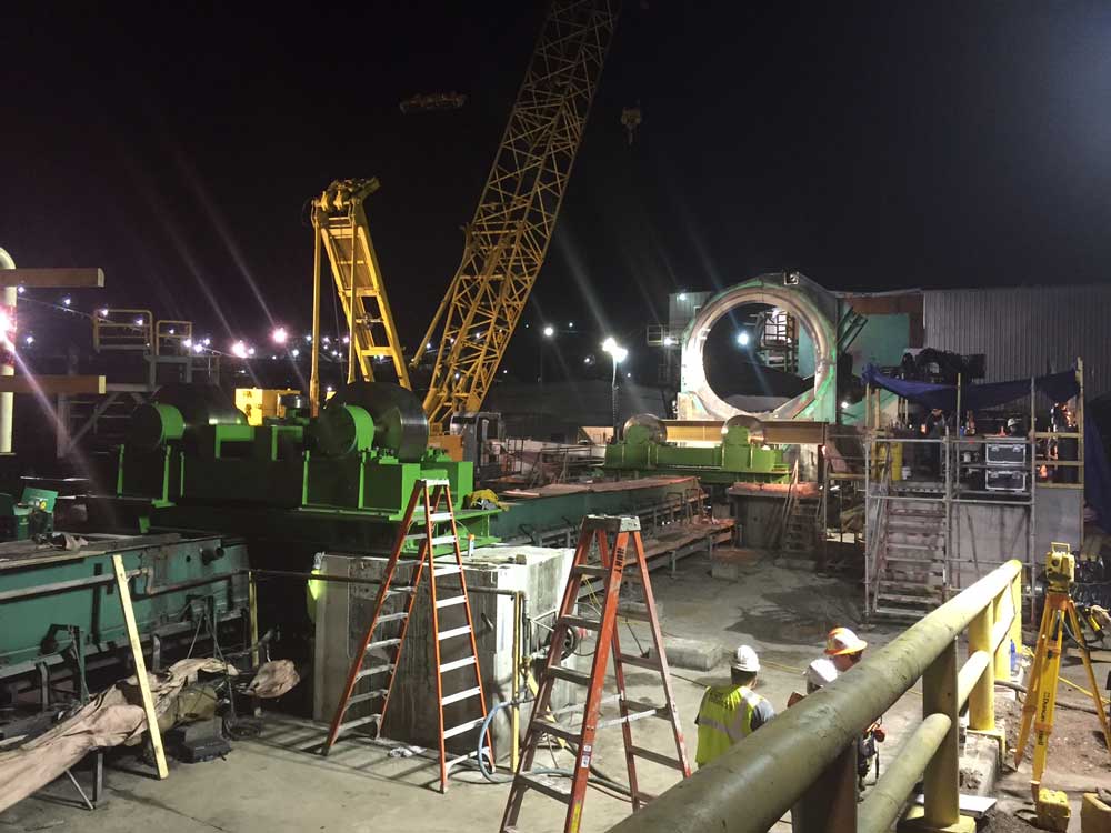 Construction work of mechanical work