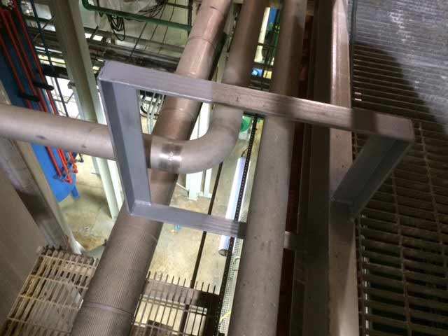 Construction work of piping work