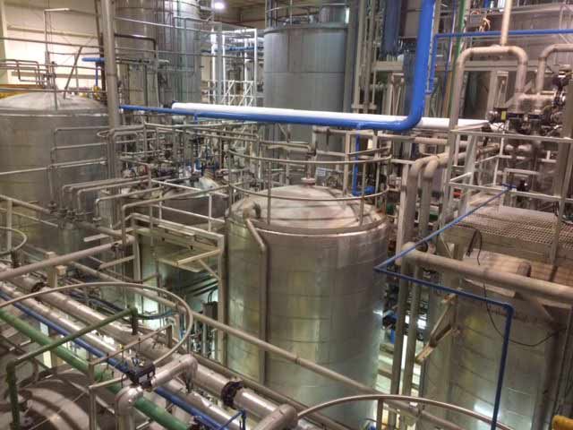 Construction work of piping work