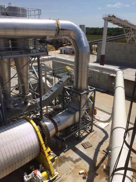 Construction work of particle board addition