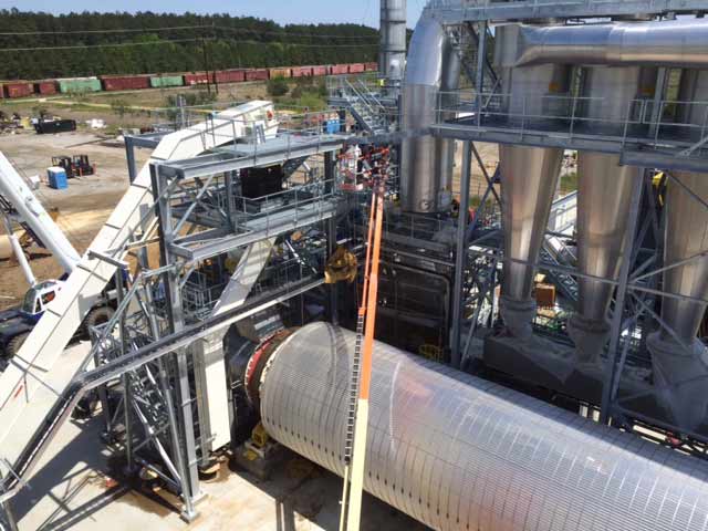 Construction work of particle board addition